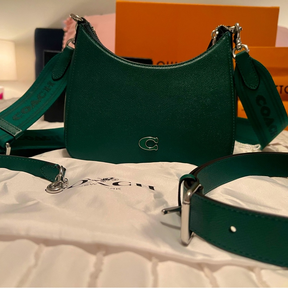 Coach Gabby bag gorgeous green - 3 straps with dust bag